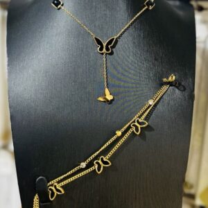 Black butterfly jewelry