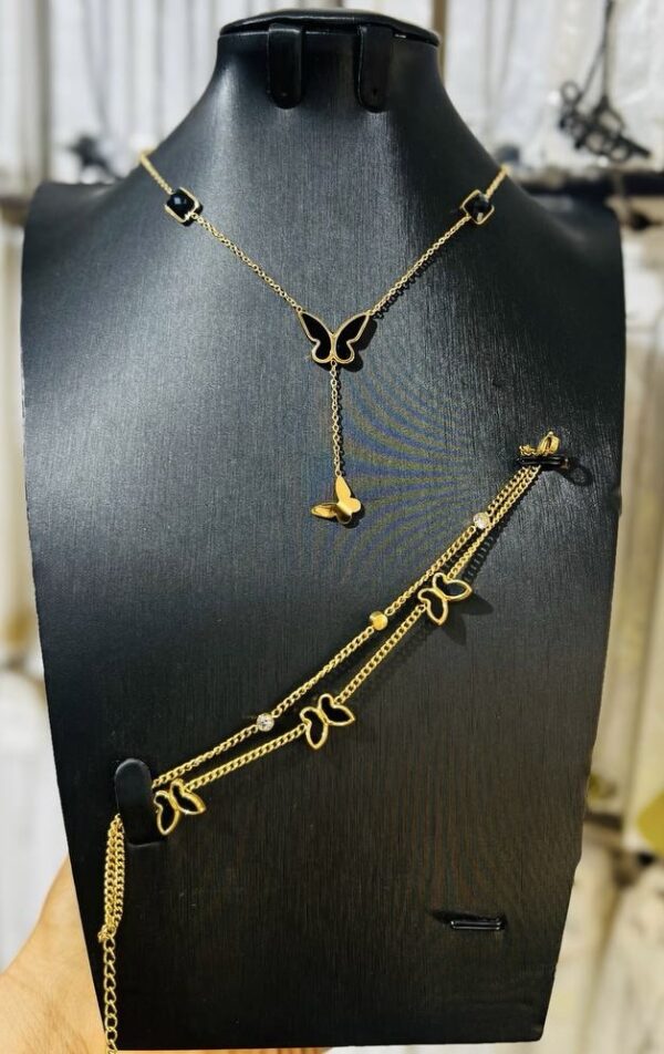 Black butterfly jewelry